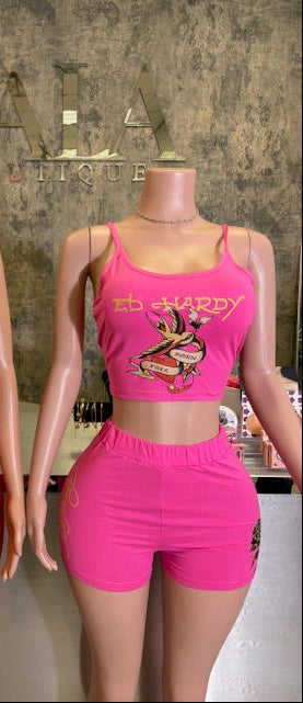 Ed Hardy Tank Set