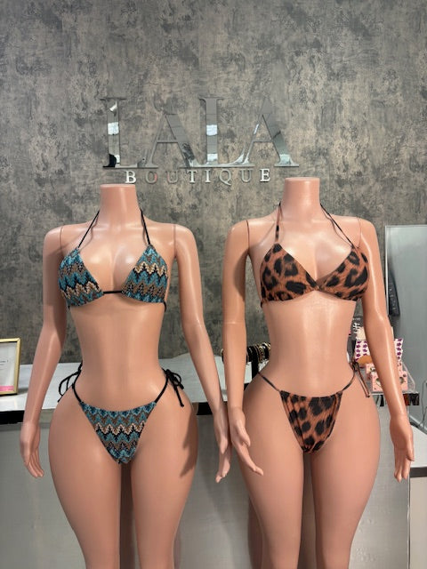 Cheeta Bikini w/ cover up