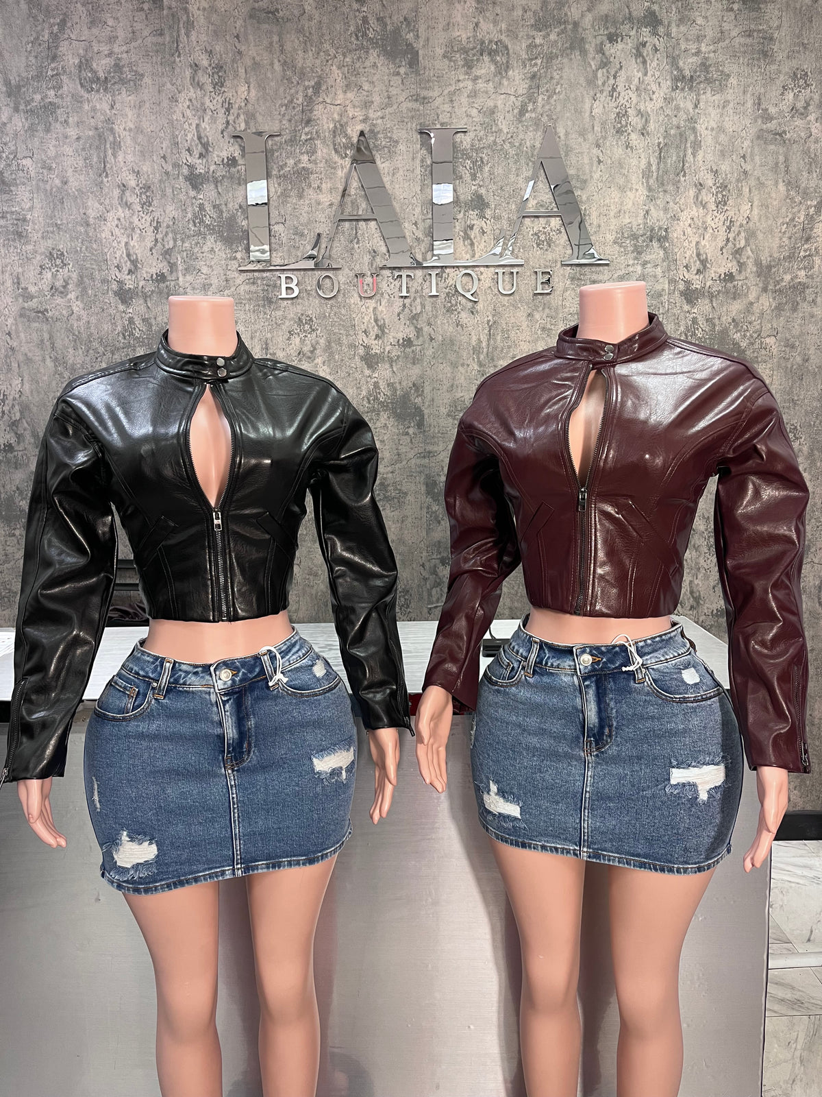 Leather jacket