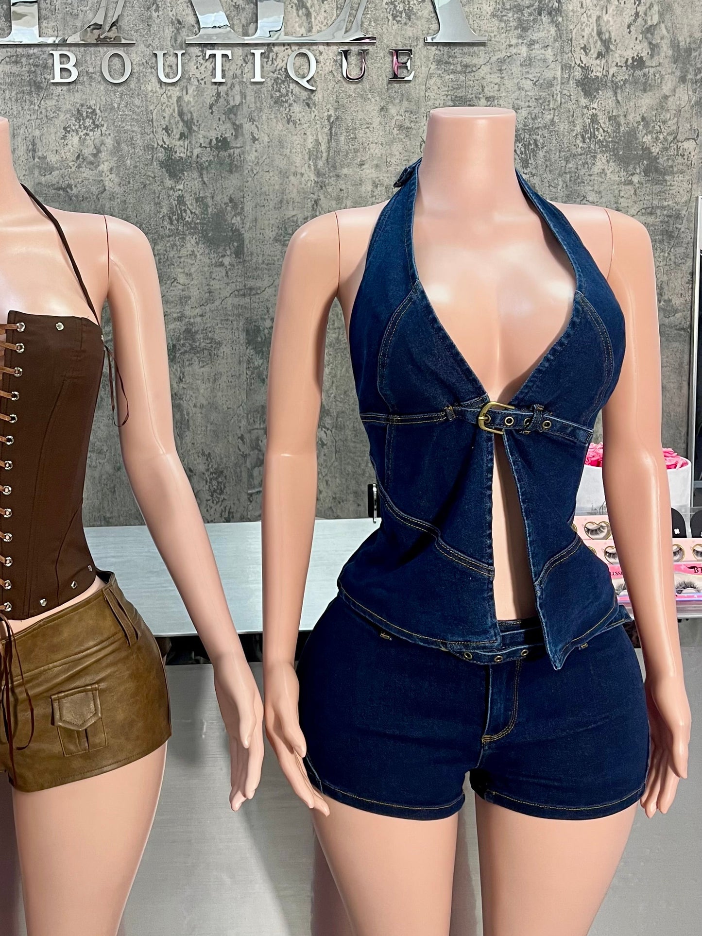 Lala Denim Dress
