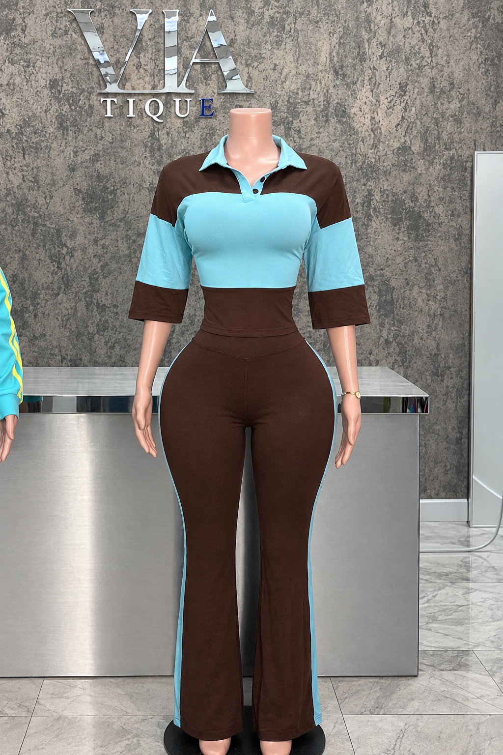 ginger polo pants set