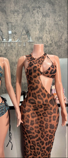 Cheeta Bikini w/ cover up