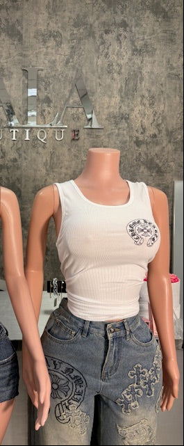 White Chrome Tank