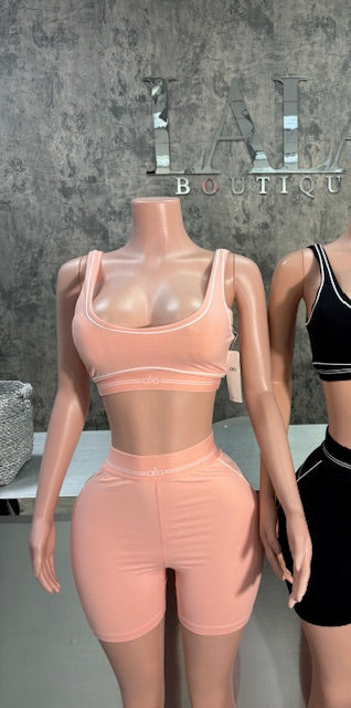 Pink Alo Short Set